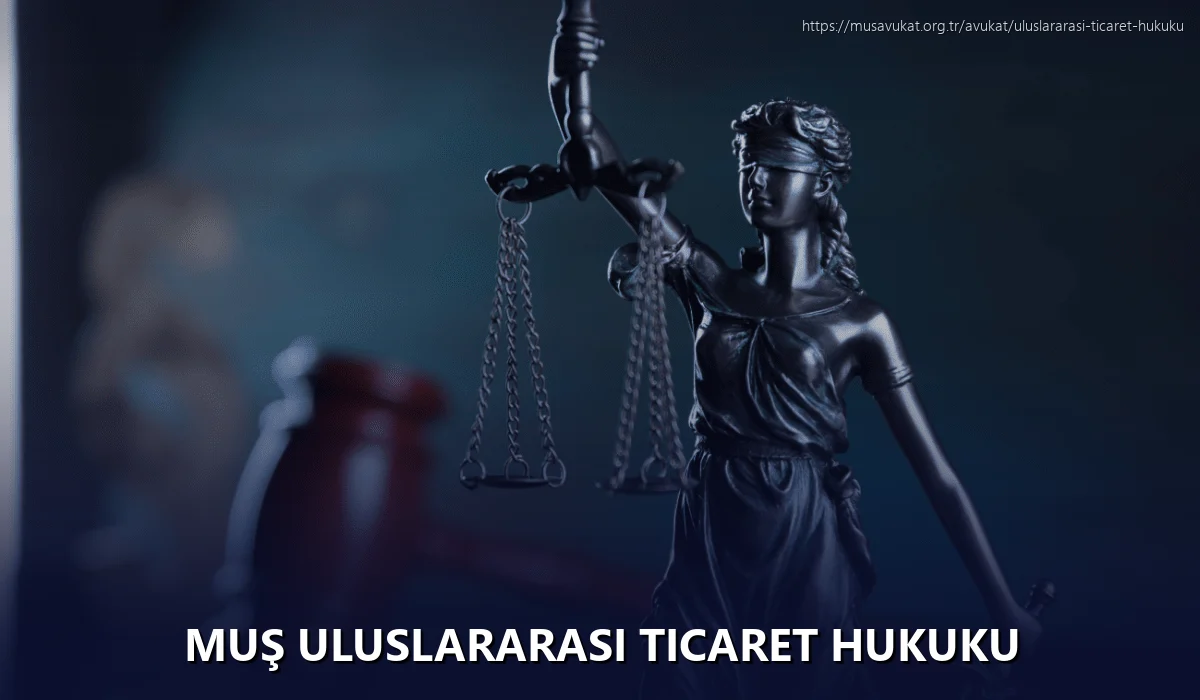 Muş Uluslararası Ticaret Hukuku